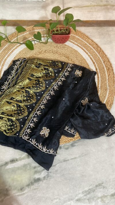 Pure Modal Silk with Handwork